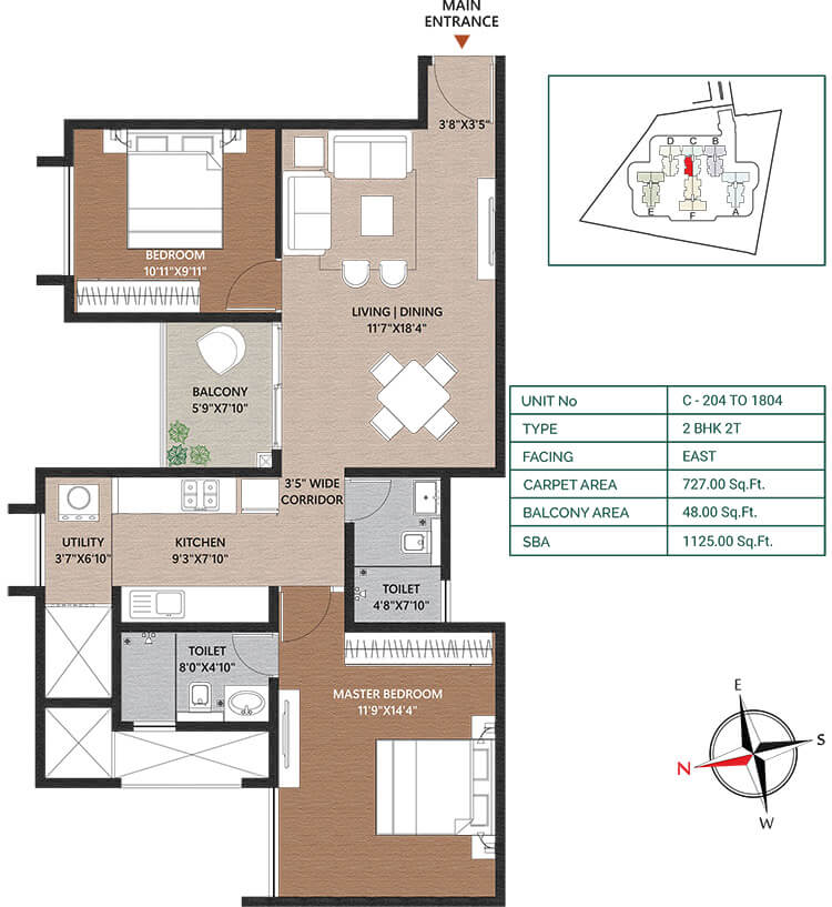 CONCORDE NEO FLOOR PLAN