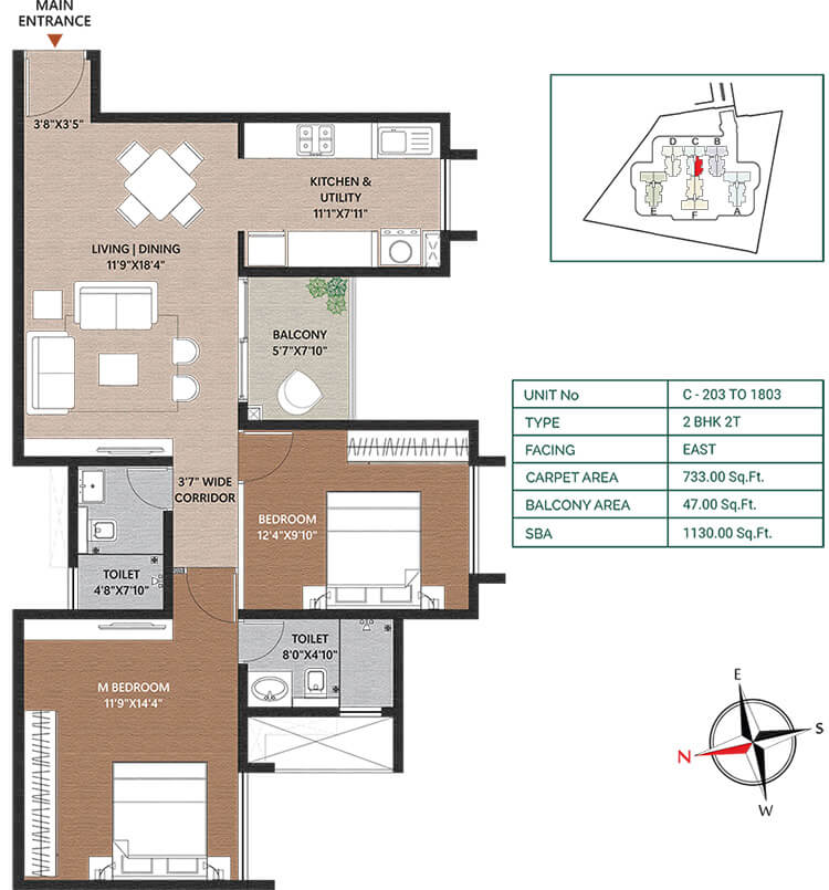 CONCORDE NEO FLOOR PLAN