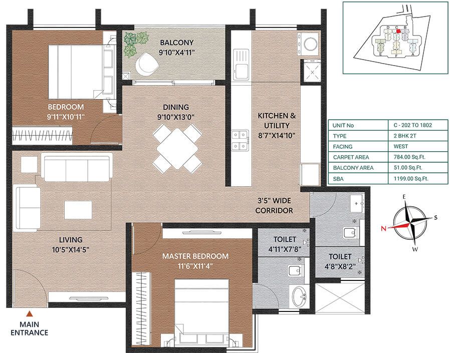 CONCORDE NEO FLOOR PLAN