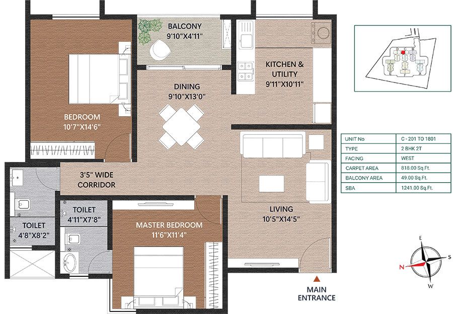 CONCORDE NEO FLOOR PLAN