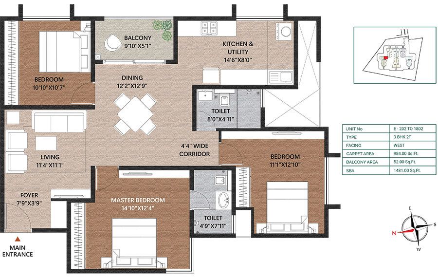 CONCORDE NEO FLOOR PLAN