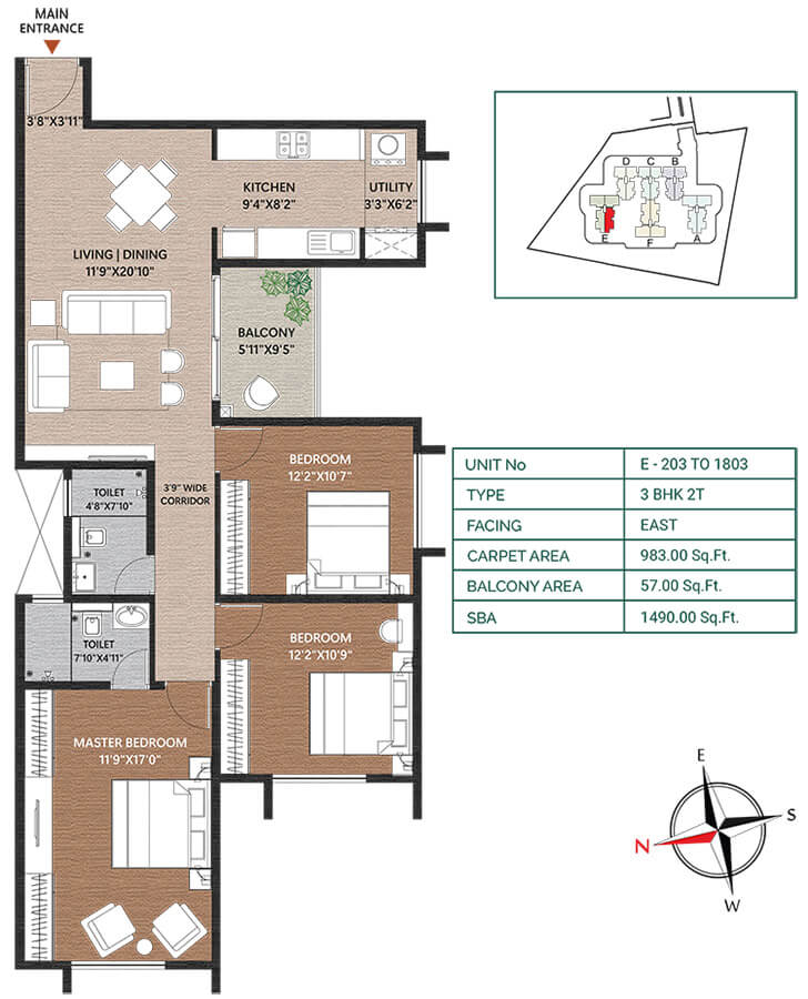 CONCORDE NEO FLOOR PLAN