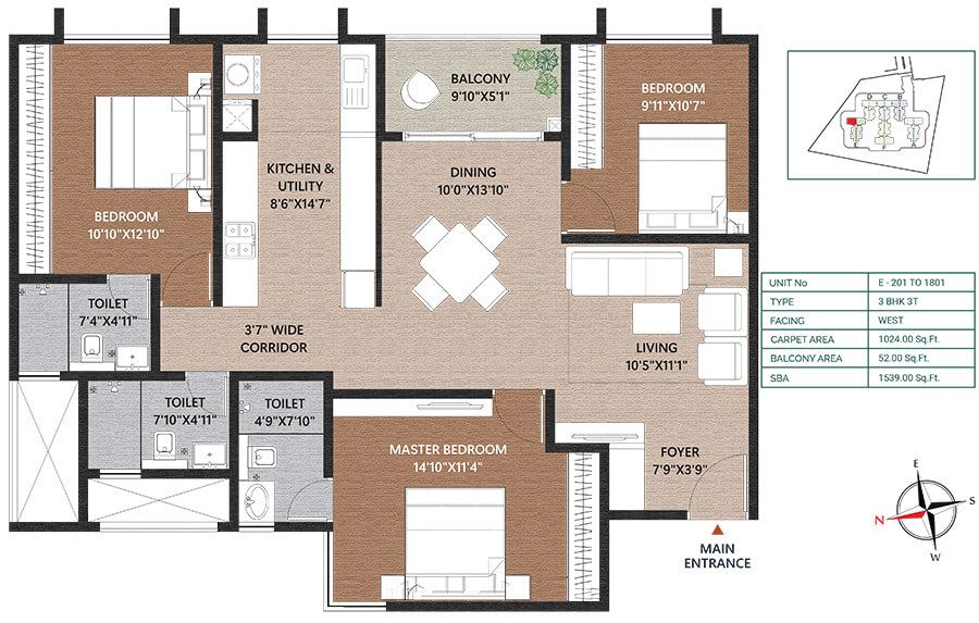 CONCORDE NEO FLOOR PLAN