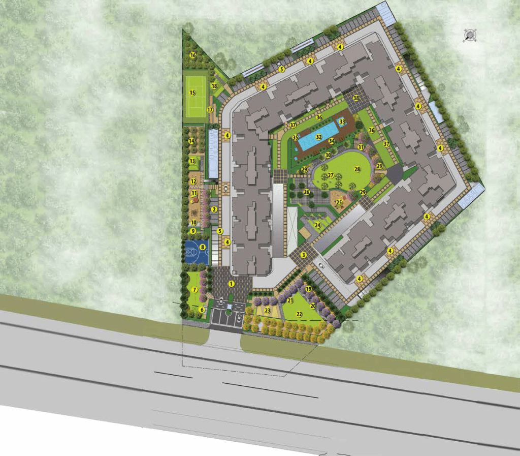 SATTVA EAST CREST MASTER PLAN