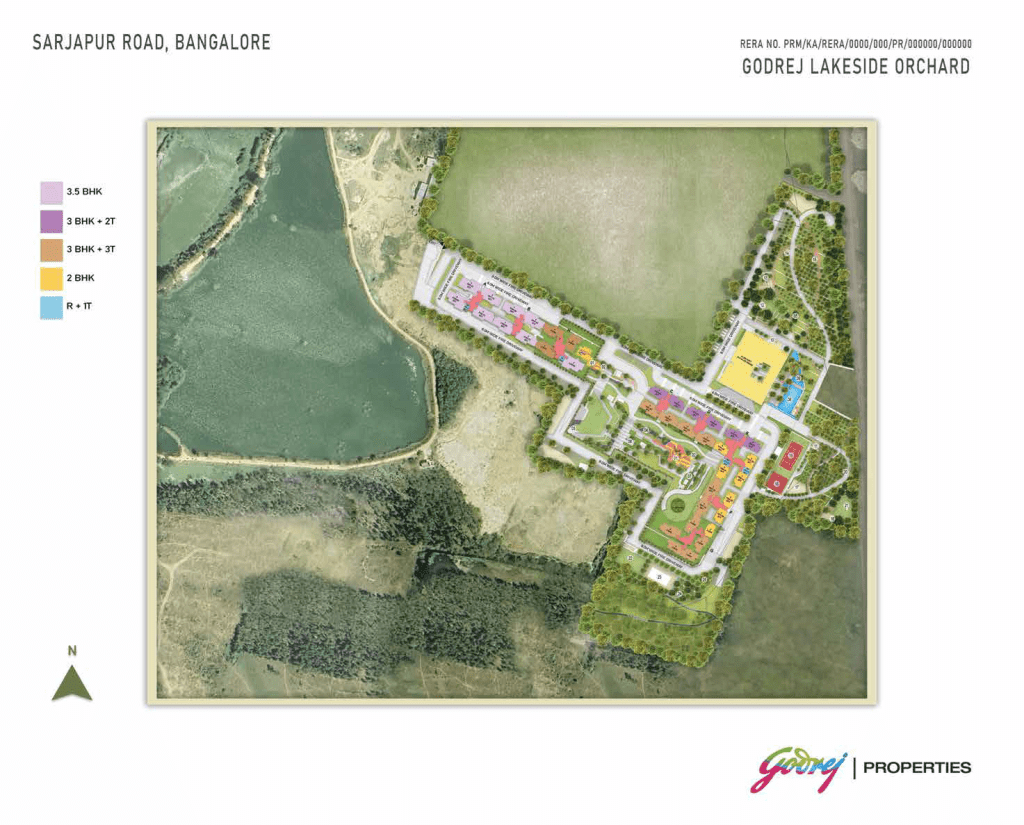 GODREJ LAKESIDE ORCHARD        MASTER PLAN
