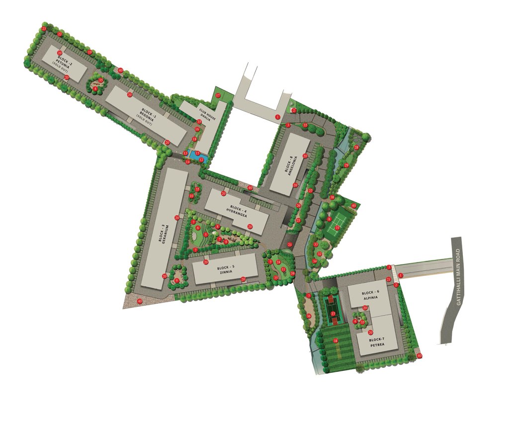 ADARSH TROPICA MASTER PLAN