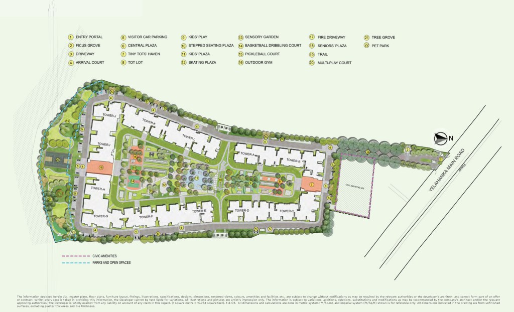 BRIGADE CITRINE MASTER PLAN