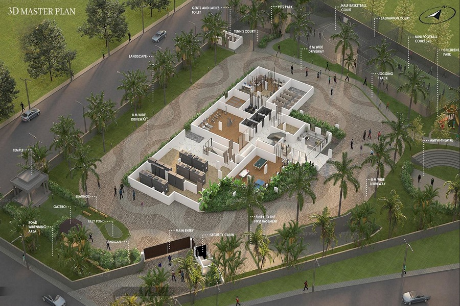 POSCH ROYAL INDRAPRASTHA        MASTER PLAN