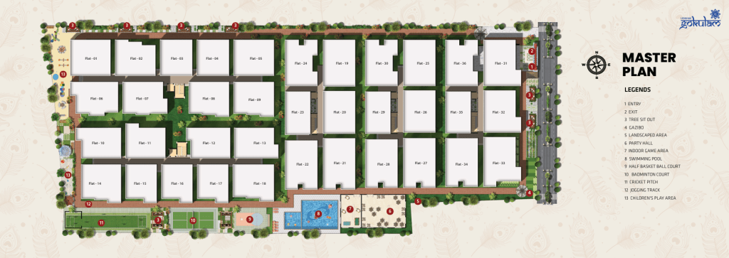 UDBHAV GOKULAM MASTER PLAN