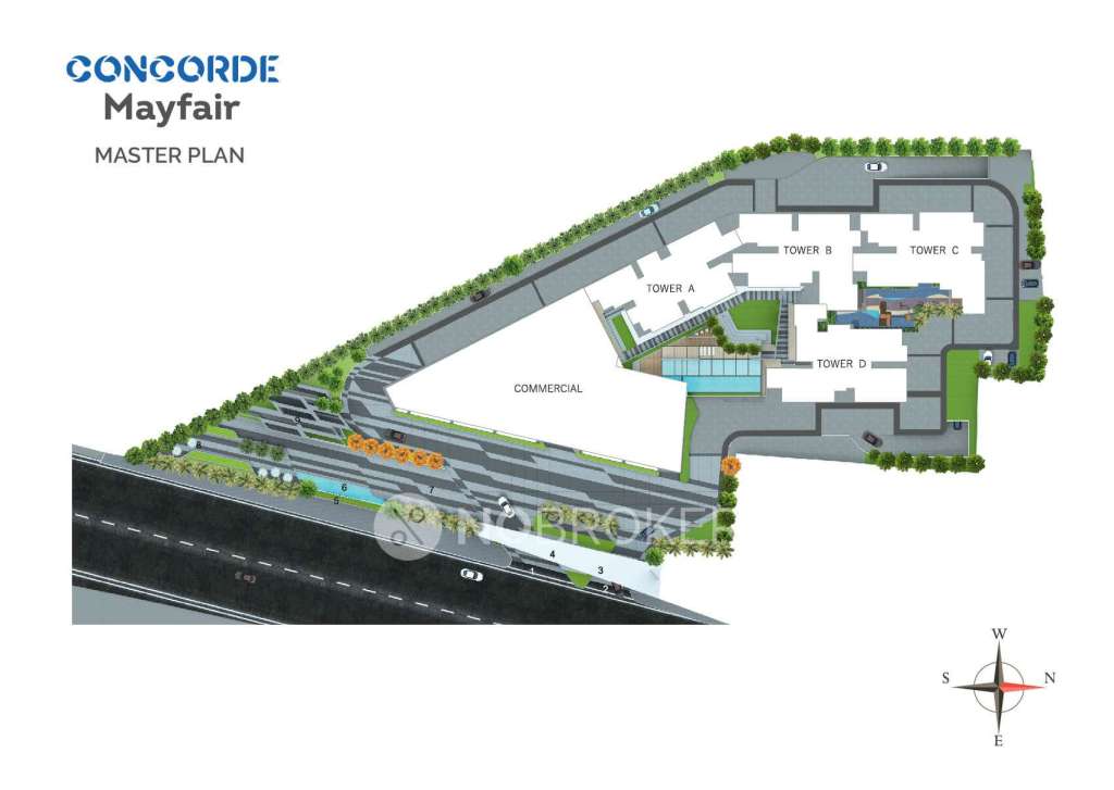 CONCORDE MAYFAIR MASTER PLAN