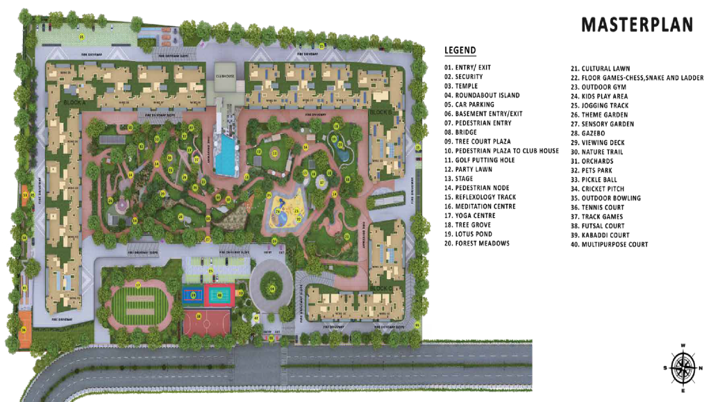 SATTVA VASANTA SKYE MASTER PLAN