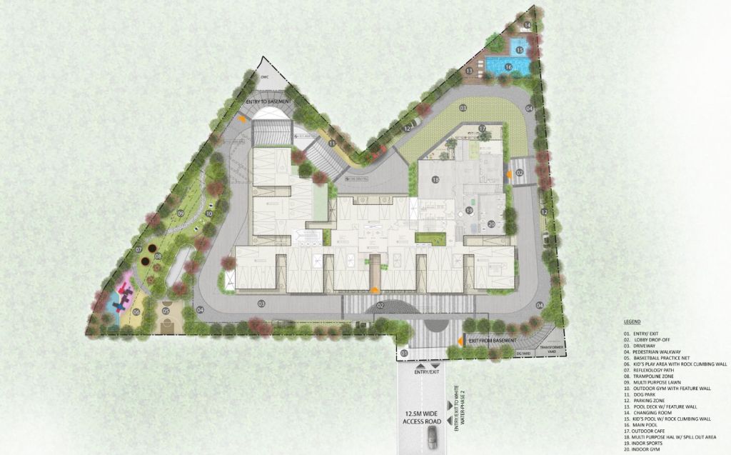 DSR GREEN WATERS MASTER PLAN