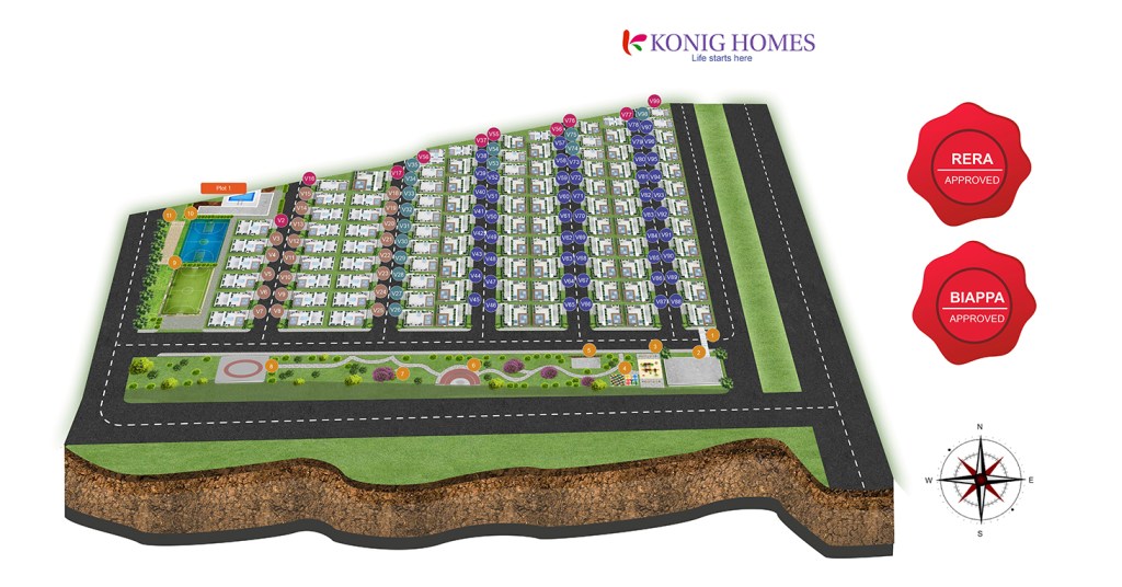 KONIG HOMES NORTH COUNTY        MASTER PLAN